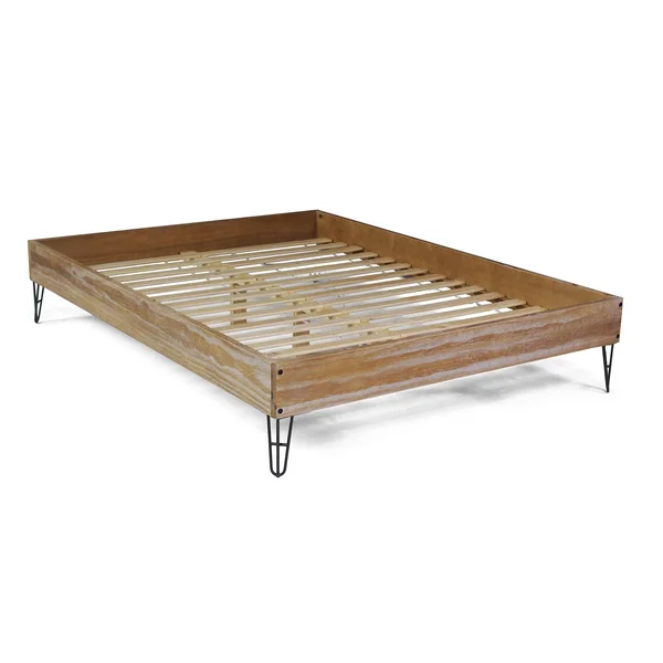 Montauk Queen Platform Bed Color: Driftwood