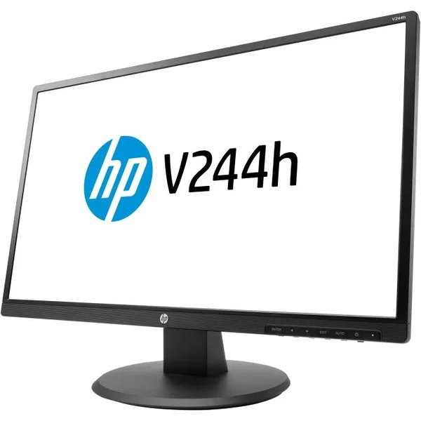 23.8x22 HP V244h FullHD 1920x1080 VGA DVI HDMI 178/178 Angle LED LCD Monitor