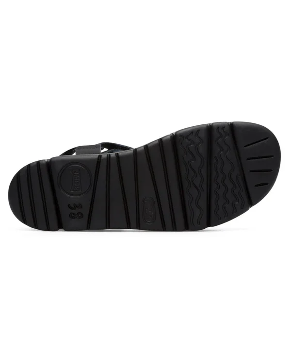 Camper Women's Oruga Up Sandal - Black
