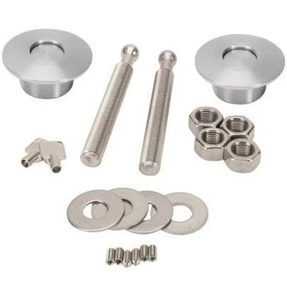Quik Latch Ql-50-lp-p Polished Low Profile Hood Pins