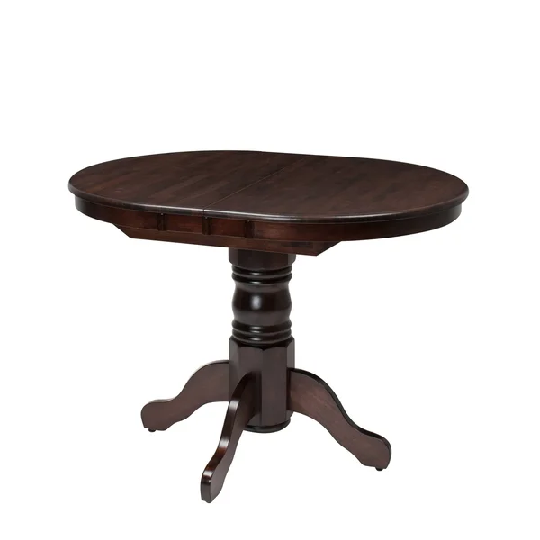 CorLiving Extendable Oval Pedestal Dining Table - Cappuccino