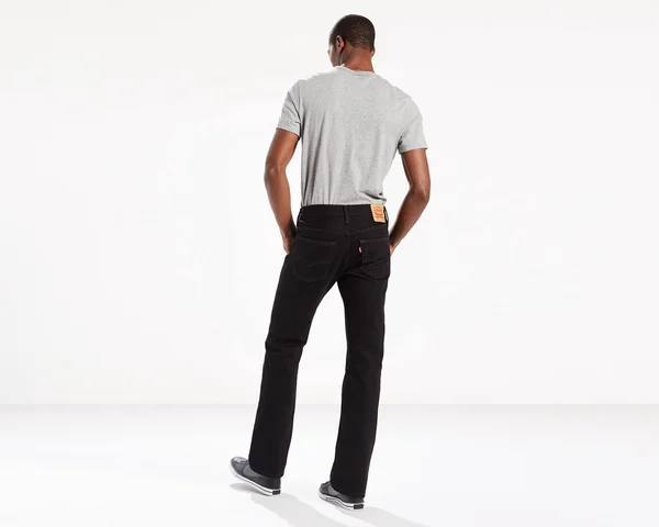 Levi&s 527 Slim Boot Cut Jeans - Black 34 36