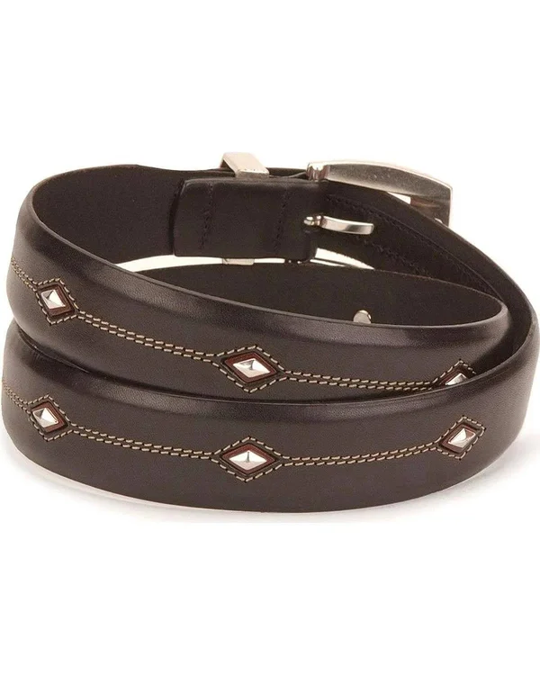 Brighton Denver Diamond Belt- Size 40 Black