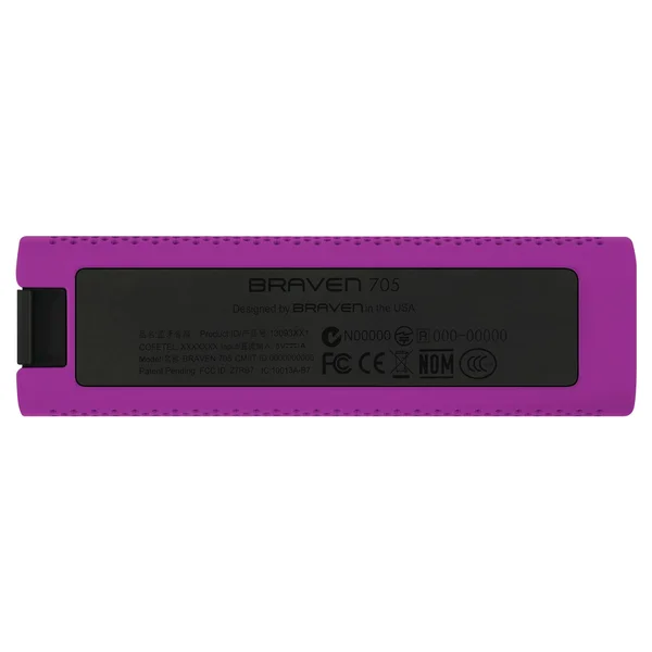 Braven 705 Portable Wireless Bluetooth Speaker Purple