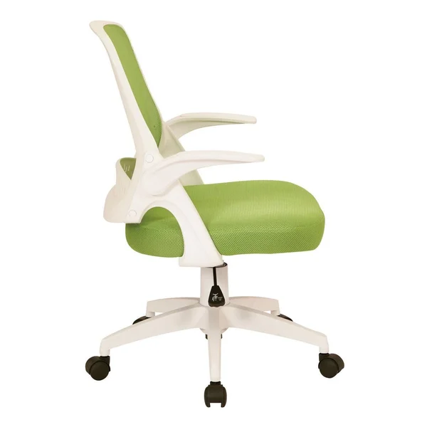 Ave Six Jackson Modern Desk Chair - Orange/White