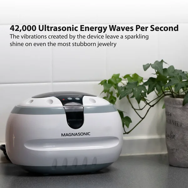 Magnasonic Professional Ultrasonic Polishing Jewelry Cleaner Machine for Cleaning Eyeglasses - Watches, Rings