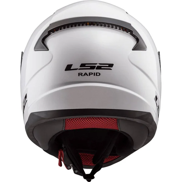 LS2 Rapid Solid Adult Street Helmets Gloss White, 3X-Large