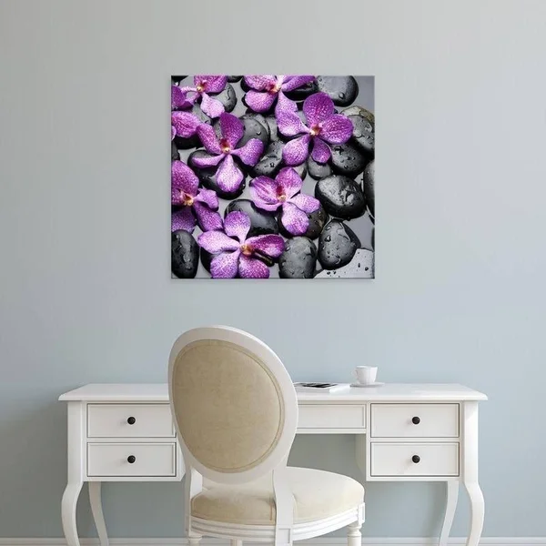 Easy Art Prints PhotoINC Studio's 'Zen Pebbles' Premium Canvas Art (24 x 24)