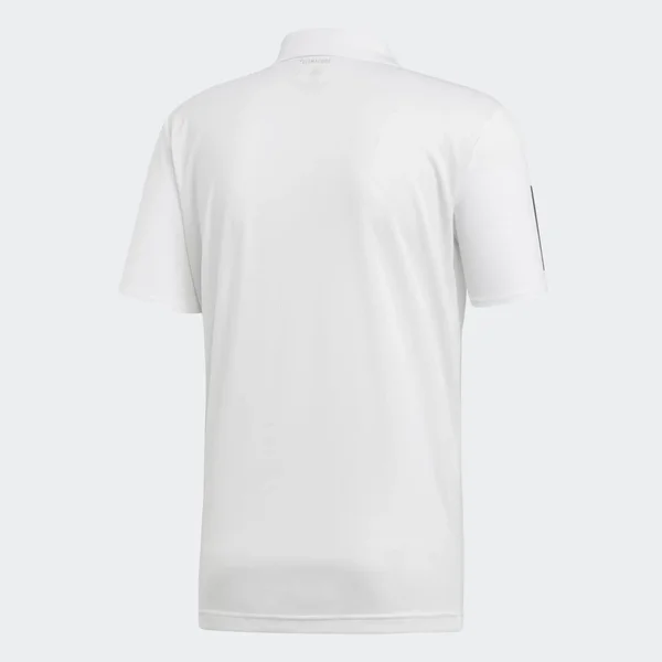 Adidas Men's Club 3 Stripes Tennis Polo - XXL, White
