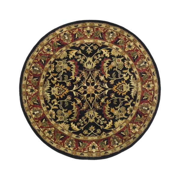 Safavieh Heritage HG953A 2&3x22 x 20&0x22 Runner Black, Red Area Rug