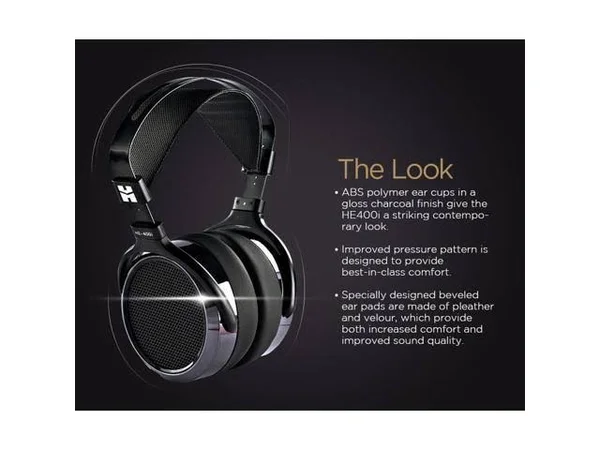 Hifiman HE400i Over Ear Full-Size Planar Magnetic Headphones