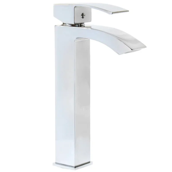 Novatto Steger Modern Single Lever Vessel Faucet in Chrome