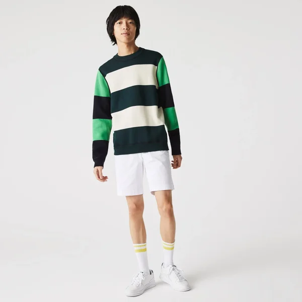 Lacoste Men's Slim Fit Stretch Gabardine Shorts - 36