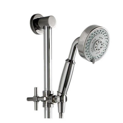 Newport Brass 280F Multi-Function Hand Shower Package with Slide Bar, - Polished Chrome