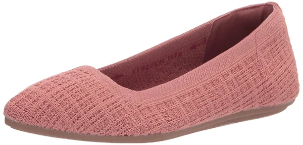 Women's Skechers Cleo Point Vegan Ballet Flat - Adult, Size: 11, Rose
