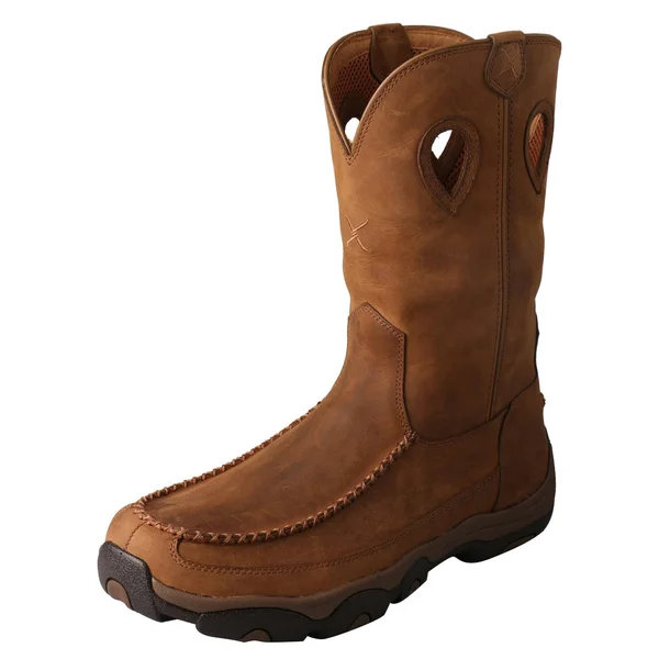 Twisted x Men's Distressed Saddle Hiker Boots