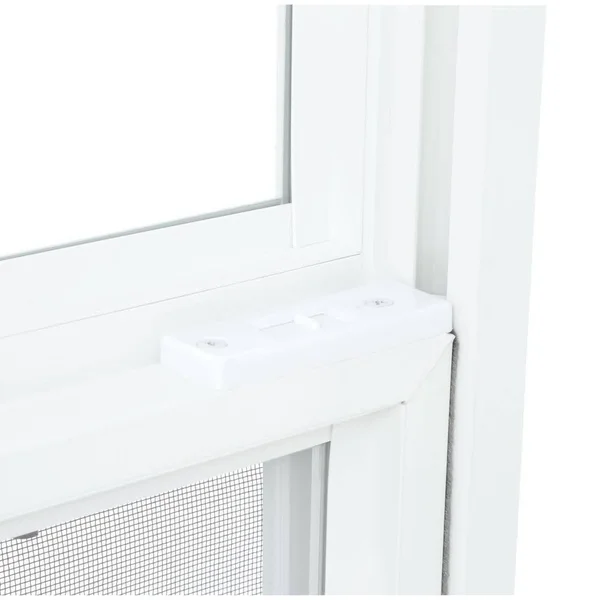Single Hung Vinyl Window 24 in. x 30 in. Garage Porch Durable Replacement White