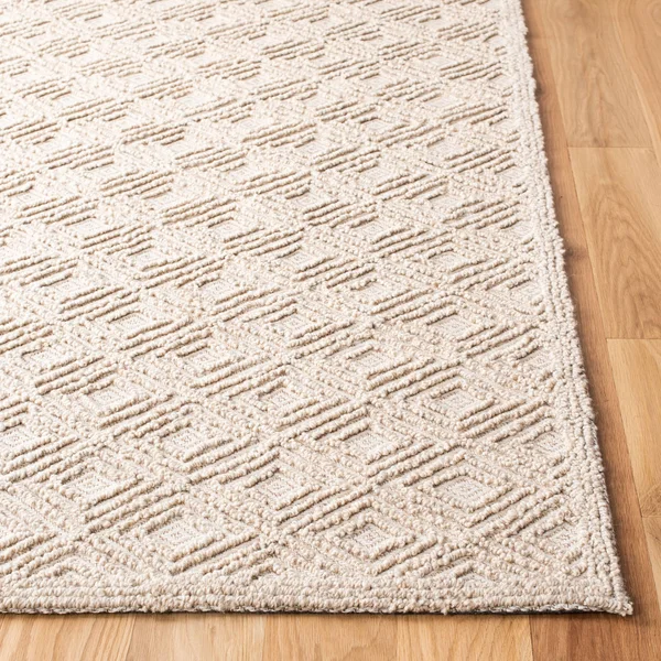 Safavieh Trace Beige 6 ft. x 6 ft. Round Area Rug