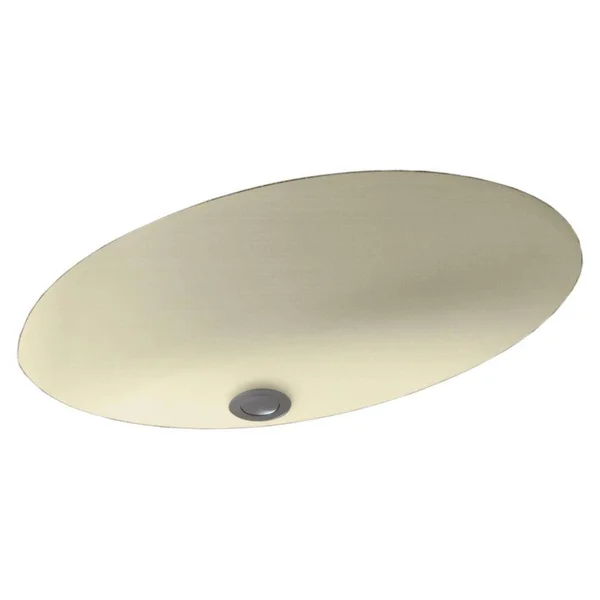 Swanstone UL01913.037 Undermount Bathroom Sink, Finish: Bone