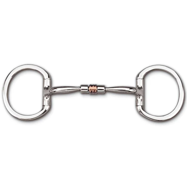 Myler Eggbutt Copper Roller Comfort Snaffle 5 in
