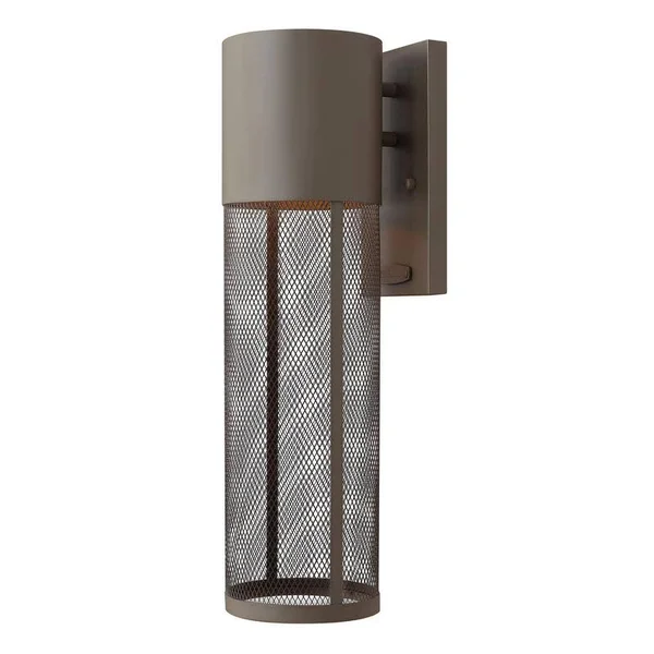 Hinkley Lighting 2300KZ-LED Aria Outdoor Wall Light, Buckeye Bronze