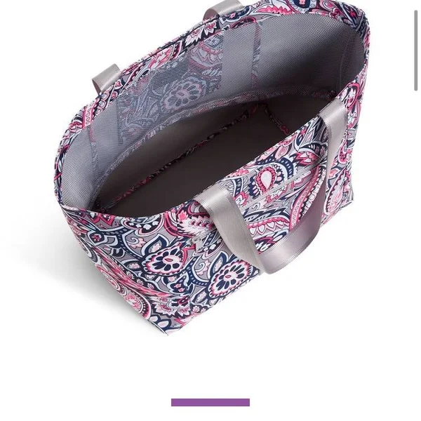 Vera Bradley Recycled Lighten Up Reactive Drawstring Family Tote Bag