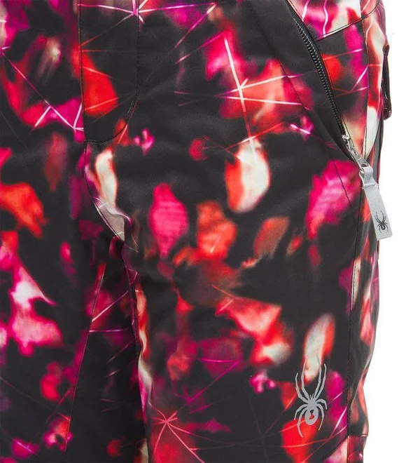 Spyder Girls& Olympia Tailored Pant - Daybreaker Print/Black - 10