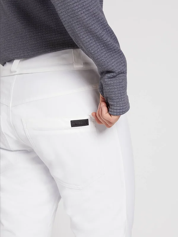 Volcom Battle Stretch Women's Pants 2020 White Large