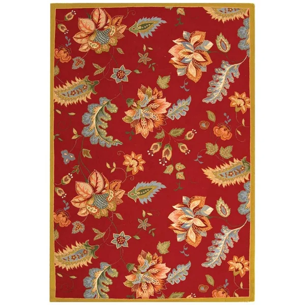 Safavieh Chelsea HK306C 8&9x22 x 11&9x22 Red Area Rug
