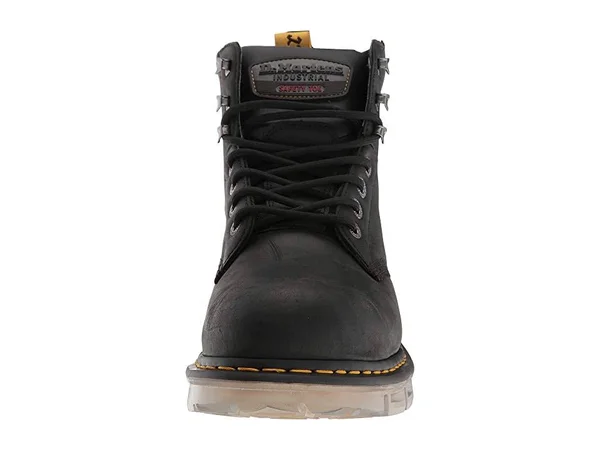 Dr. Martens Boots: Men's R24334001 Black Britton Steel Toe Work Boot