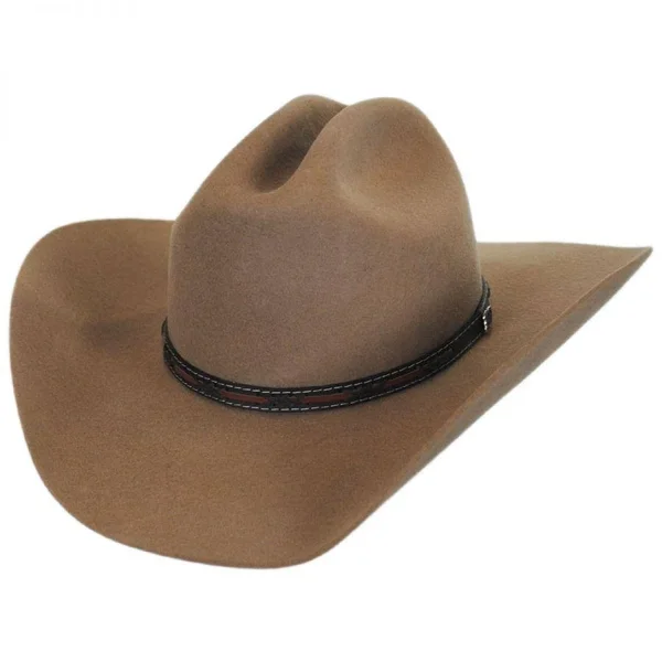 Justin 2x Gallop Fawn Wool Felt Cowboy Hat
