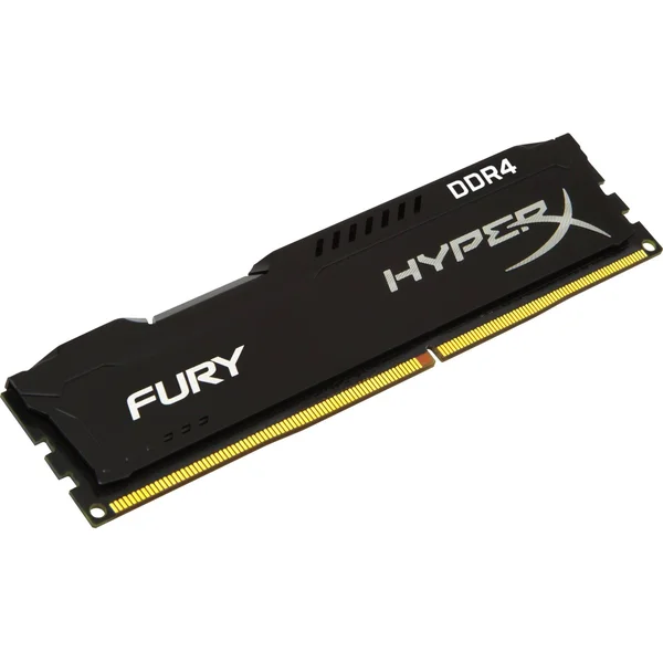 Kingston HX424C15FB/4 HyperX Fury Memory Black-4gb Module-ddr4 2400MHz