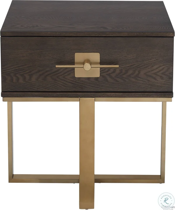 Coast to Coast 36591 Midas One Drawer End Table