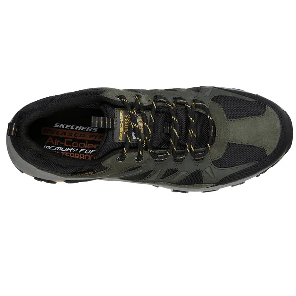 Skechers Men's Relaxed Fit Selmen Enago Hiking Shoe - Olive/Black