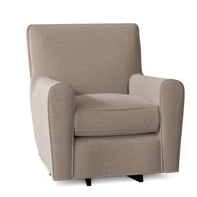 Venus 32x22 Wide Swivel Armchair Craftmaster Body Fabric: Index 41 - Arm Covers: Yes