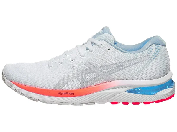 Asics GEL-Cumulus 22 White/Silver Women's Running Shoes - Size: 6.5