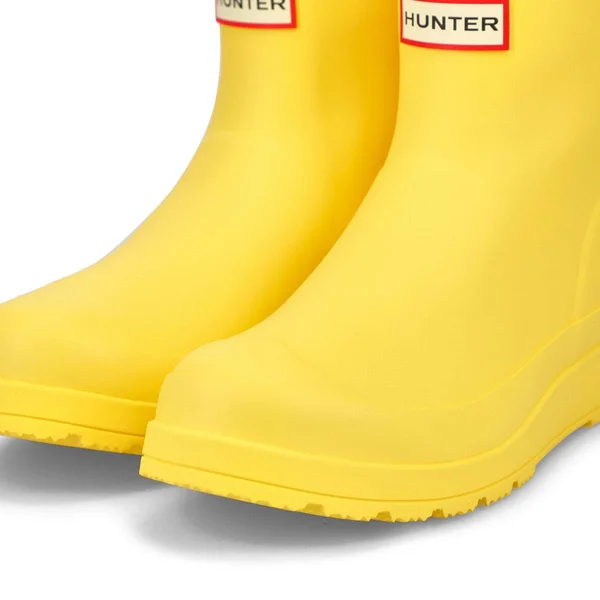 Hunter Women Original Short Play Boots Yellow 6