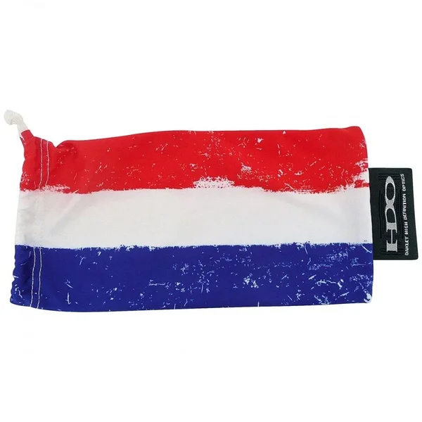 Oakley Hijinx Holland Country Flag Sunglasses 24-214 Polished White/Fire Iridium