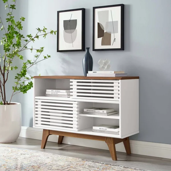 Modway Render Display Stand - Oak