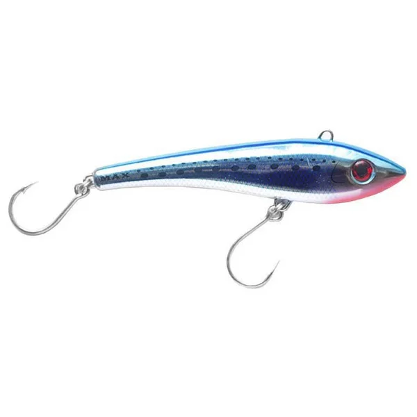 Halco Max 220 - 180g - Inline 9/0 Single Hooks - Chrome Gold Black