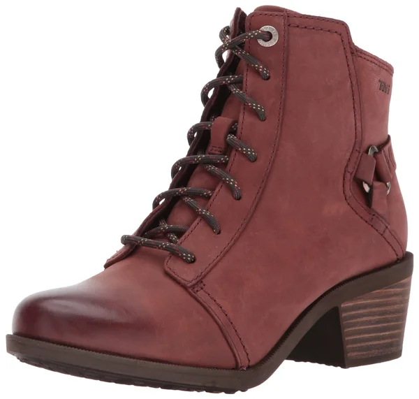 Teva Women's Foxy Lace WP Boot Redwood 6.5