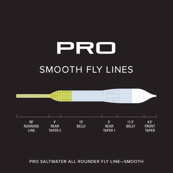 Orvis Pro Saltwater All-Rounder Smooth Fly Line - WF9
