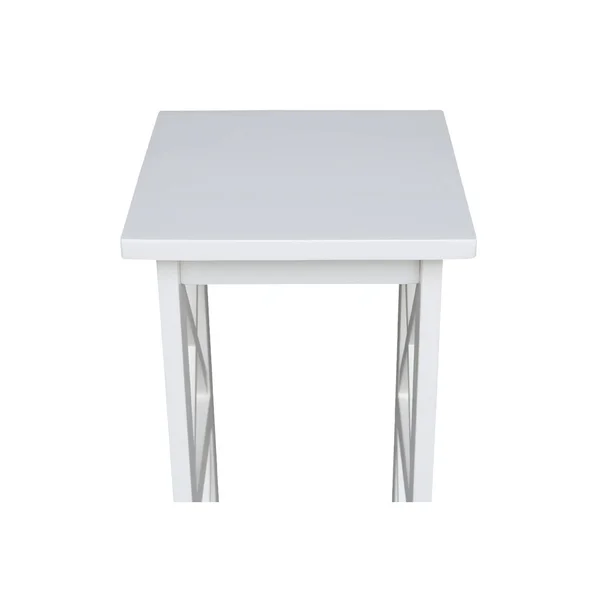 International Concepts 30 inch X-Sided Plant Stand - White