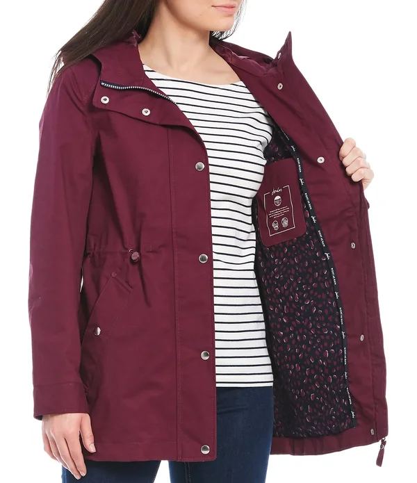 Joules Shoreside Womens Waterproof Jacket - Dark Blue