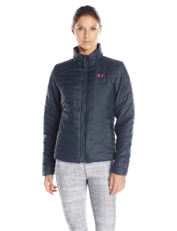 Under Armour Women's ColdGear Reactor Jacket Stealth Gray