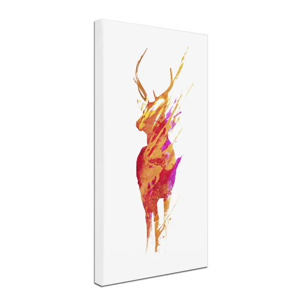Trademark Fine Art 'On The Road Again' Canvas Art by Robert Farkas - Size: 16x32, Orange