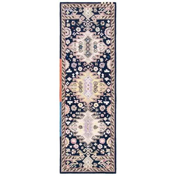 Safavieh 4& x 6& Bellagio BLG626N Navy Sage Rug