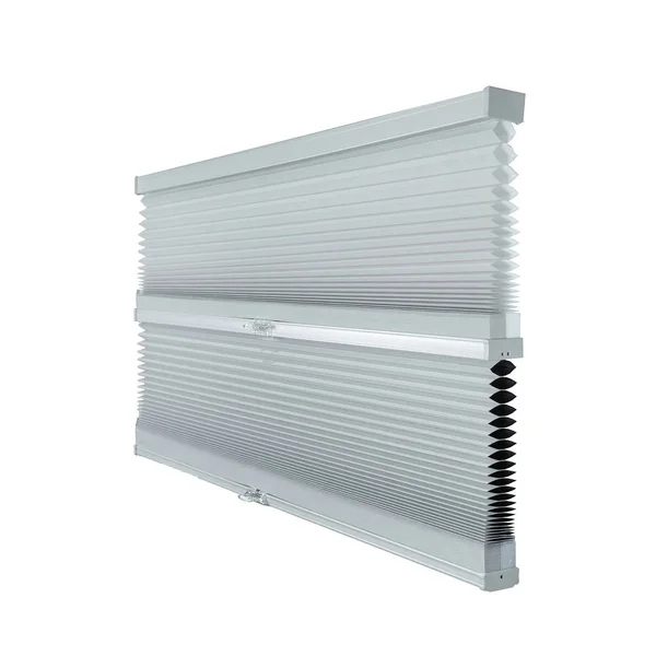 Chicology Day N& Night Cordless Cellular Shades - Grey Sheen - Gray Sheen - 55x22 x 48x22