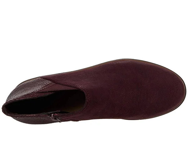 Clarks Mazy Harwich Women's Boots Burgundy Interest Suede Combination : 11 B