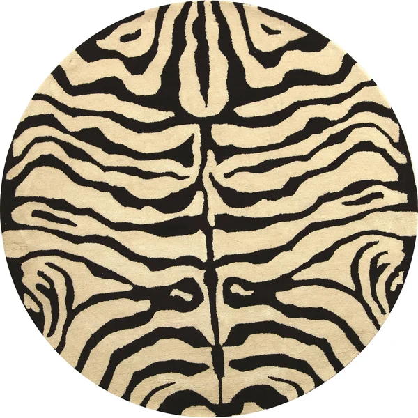 Safavieh Soho Black-White 8& Square Rug
